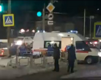 В Сети опубликовали видео с места серьёзной аварии на Медгородке