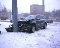 В Смоленске столкнулись сразу 7 автомобилей, пострадавших нет