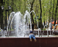 В Смоленск идет настоящая жара
