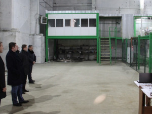 В Угранском районе открылся лесопильный завод