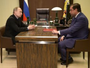 Путин поблагодарил главу Смоленской области за добросовестную работу