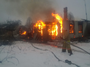 В Смоленской области при пожаре погиб 45-летний мужчина