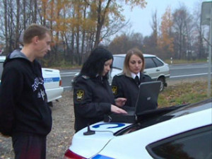В Пригорском прошла сплошная проверка водителей