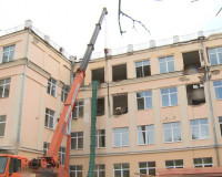 В школе № 28 активно продолжается ремонт (видео)