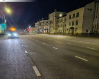 На проспекте Гагарина обновили дорожную разметку