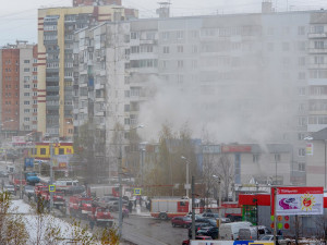 В Смоленске загорелся торговый центр