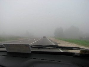 На смоленских дорогах велика вероятность ДТП