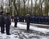 В Смоленске прошел смотр личного состава полиции и дружинников