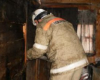 В Рославле в здании произошел пожар из-за сварочных работ