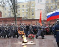 В Смоленске прошел митинг ко Дню защитника Отечества