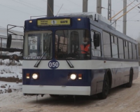 В Смоленске на линию вышел первый московский троллейбус