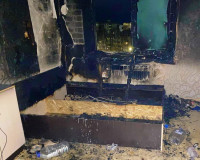 На улице Николаева из-за ноутбука произошел пожар в многоэтажном доме