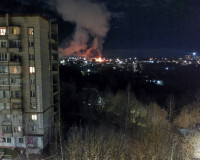 Смолянам рассказали подробности крупного пожара в Заднепровье