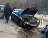 В массовой аварии под Смоленском погибла молодая девушка (видео)