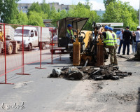 На улице Автозаводская начался ремонт водопровода