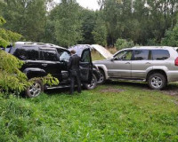 В Смоленской области задержаны угонщики элитных автомобилей
