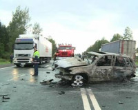 В результате ДТП в Смоленской области один человек погиб, трое ранены