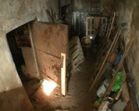 В Смоленске горел подвал жилого дома, один человек пострадал