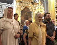 В Смоленском кафедральном соборе прошел молебен в память о жертвах наводнения на Кубани