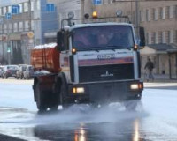 Песок с главных улиц Смоленска намерены убрать до 10 апреля