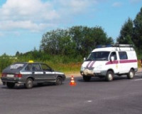 В Смоленске таксист погиб за рулем и врезался в маршрутку
