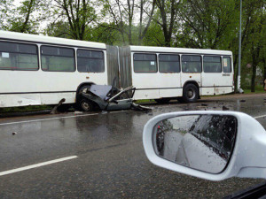 Подробности страшной аварии на Витебском шоссе