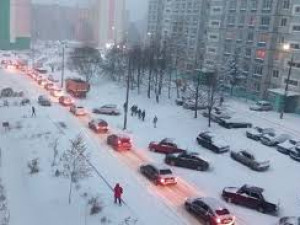 Непогода спровоцировала массу аварий в Смоленске