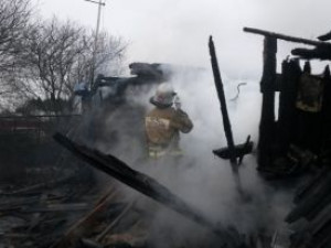 В Смоленске в пожаре погибли мать и сын