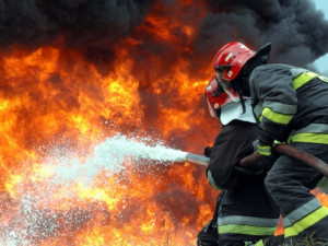 В Смоленской области начался пожар