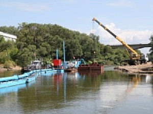 В 2015 году расчистка русла Днепра в Смоленске начнется в июне