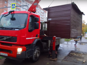В Смоленске сносят очередной ларёк "вне закона"