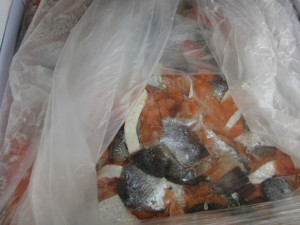 Почти 20 тонн замороженного лосося задержали под Смоленском