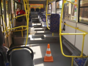 Жительница областного центра получила травмы во время поездки в автобусе