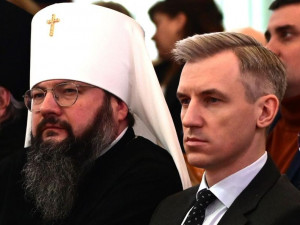 Митрополит Смоленский и Дорогобужский Исидор поздравил губернатора Василия Анохина с годовщиной назначения на пост