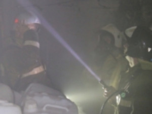 В  Смоленском районе произошел пожар на пилораме