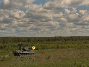В Смоленске курсанты академии ПВО провели боевые стрельбы