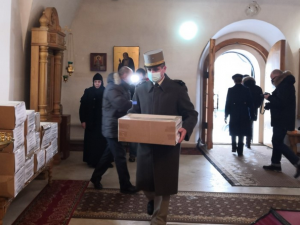 В Смоленской области в православный храм перенесли останки русских и французских воинов