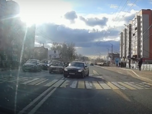 В областном центре оштрафовали автомобилиста после видео в соцсетях