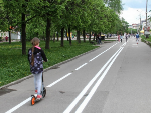 В центре Смоленска хотят благоустроить велосипедные дорожки