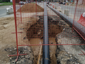 Жители Смоленска недовольны неспешной реконструкцией городской магистрали