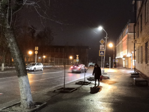 В Смоленске заменили порядка 80 процентов фонарей