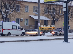 В Смоленске попала в аварию машина Росгвардии