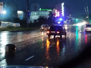 На Краснинском шоссе произошла жесткая авария