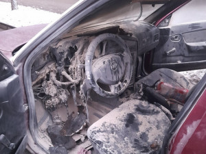 В Красном Бору случился массовый автопожар