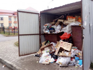 Смолянам напомнили, какой мусор нельзя оставлять на контейнерных площадках
