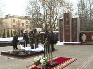 В Смоленске открыли памятник сотрудникам правопорядка