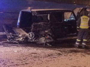 На Можайском шоссе в аварии с «Gelandewagen» погибли два человека (фото, видео)