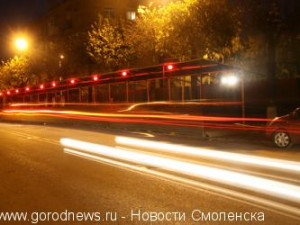 В Смоленске появилась "улица красных фонарей"