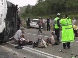 В Смоленской области перевернулся пассажирский автобус: два человека погибли
