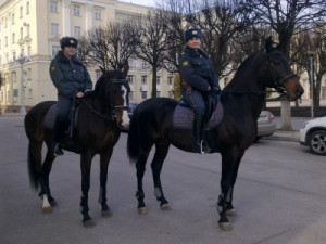 Охранять порядок в Смоленске на майских праздниках будет кавалерия